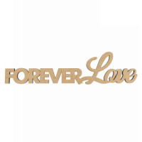 Заготовка напис „Forever Love“ МДФ 45х11,3см ROSA TALENT