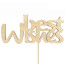 Заготовка топер „Best Wishes“ фанера 10х4,8 см 5 шт ROSA TALENT