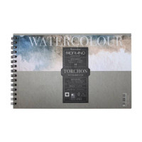 Альбом для акварелі на спіралі Watercolor 13.5х21см, 300г/м2, 12л, торшон, Fabriano (19100279)