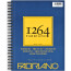 Альбом на спирали (горизонтальный) для рисунка и эскизов 1264 А4, 90г/м2, 120л, слоновая кость, Fabriano (19100635)