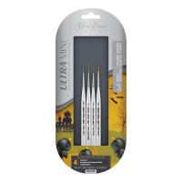 Набір пензлів Silver Brush Ultra Mini лайнери: Script № 10/0, 20/0; Xtra Long № 7/0; Monogram № 20/0