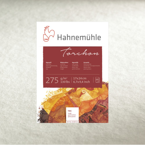 Папір акварельний Hahnemuhle Torchon 275 г/м, 24 х 32 см, 20 листів, склейка