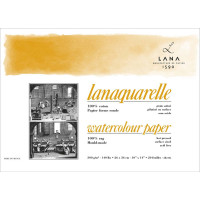 Папір акварельний Hahnemuhle Lanaquarelle 300 г/м HP, 23 x 31 см, 20 аркушів, склейка