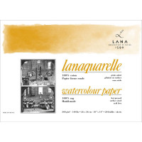 Бумага акварельная Hahnemuhle Lanaquarelle 640 г/м HP, 56 x 76 см, лист
