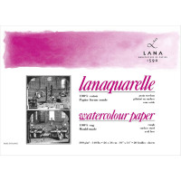 Папір акварельний Hahnemuhle Lanaquarelle 300 г/м rough, 23 x 31 см, 20 аркушів, склейка