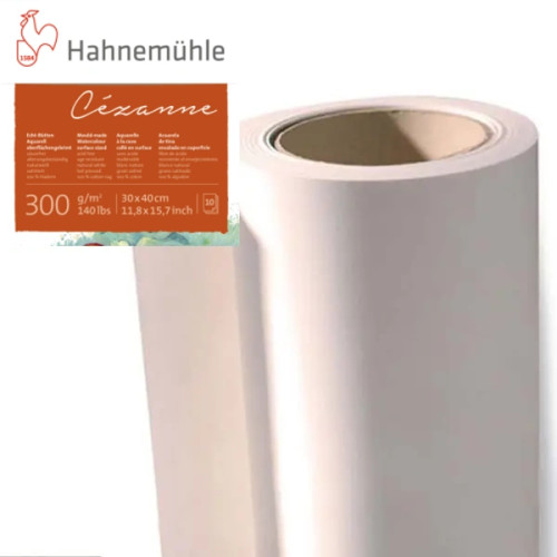 Бумага акварельная Hahnemuhle Cezanne 300 г/м СР, 1,25 х 10 м, рулон