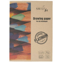Папка для рисунку Platinum А4, 150г/м2, 20л, SMILTAINIS (PS-20(150))