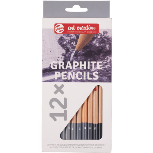 Набор графитовых карандашей Talens Art Creation, 12шт, картон., Royal Talens (9028112M)