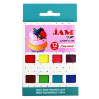 Набір пластики “Cup cake“, 12х20г, Jam Clay, ROSA TALENT (5059010)