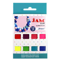 Набір пластики “Dream“, 12х20г, Jam Clay, ROSA TALENT (5059012)