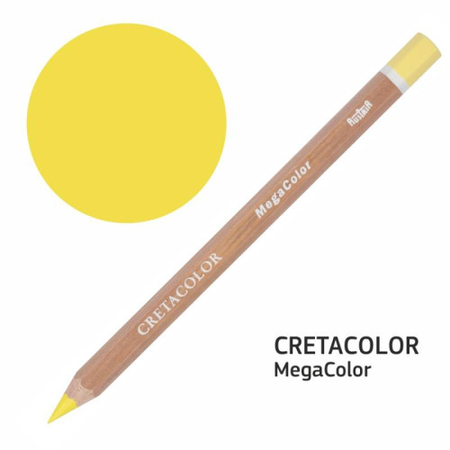 Карандаш цветной Megacolor, Неаполитанский желтый (29105) Cretacolor (29105)