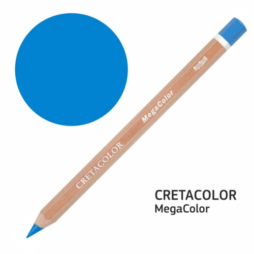 Олівець кольоровий Megacolor, Синій порцеляновий (29153), Cretacolor (29153)