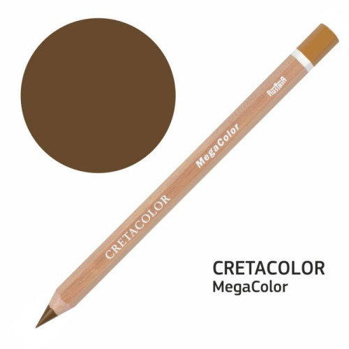 Олівець кольоровий Megacolor, Охра темна (29203), Cretacolor (29203)