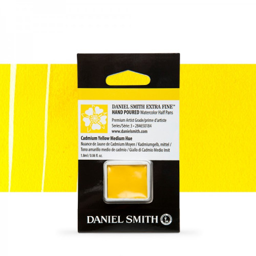 Акварельная краска Daniel Smith Cadmium Yellow Medium Hue кювет 1,8 мл