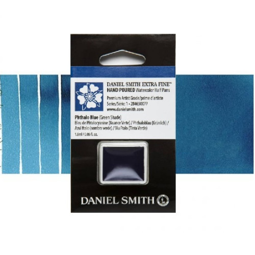 Акварельная краска Daniel Smith Phthalo Blue (GS) кювет 1,8 мл