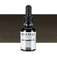 Жидкая акварельная краска Schmincke AQUA DROP 30 мл, deep black