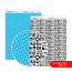 Папір дизайнерський двосторонній матовий „Be in color“ 6, 21х29,7 см, 200 г/м2, ROSA TALENT (5318030)