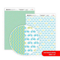 Бумага дизайнерская двусторонняя матовая „Color style“ 5, 21х29,7 см, 200 г/м2, ROSA TALENT (5318045)