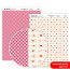 Папір дизайнерський двосторонній матовий „Love“ 3, 21х29,7 см, 200 г/м2, ROSA TALENT (5318051)