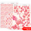 Бумага дизайнерская двусторонняя матовая „Love Mood“ 5, 21х29,7 см, 200 г/м2, ROSA TALENT (5318085)