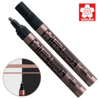 Маркер Pen-Touch Бронза, середній (MEDIUM) 2.0мм, Sakura (41503)