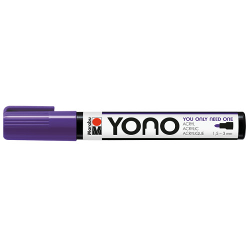 Акриловый маркер YONO Фиолетовый 251, 1,5-3 мм Marabu (12400103251)