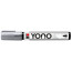 Акриловий маркер YONO, Срібло 082, 1,5-3 мм Marabu (12400103082)