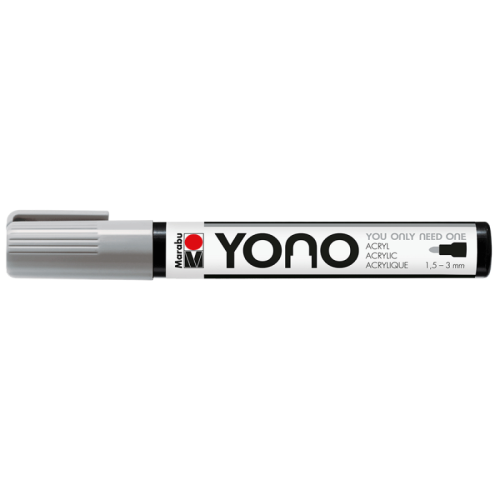 Акриловый маркер YONO Серый 078, 1,5-3 мм Marabu (12400103078)