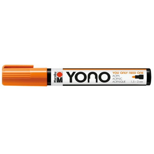 Акриловий маркер YONO, Оранжевий 013, 1,5-3 мм Marabu (12400103013)