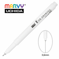 Лайнер Marvy 0.6 мм чорний 4600-S (246000316)