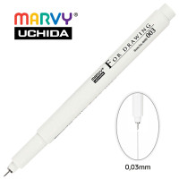 Лайнер Marvy 0.03 мм черный 4600-S (246003103)