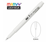 Лайнер Marvy 0.5 мм чорний 4600-S (246000315)