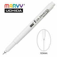 Лайнер Marvy 0.5 мм черный 4600-S (246000315)