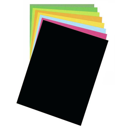 Бумага для дизайна Fotokarton B2 (50*70см) №90 Черная, 300г/м2, Folia (1686801090)