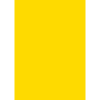 Папір для дизайну Tintedpaper В2 (50*70см), №14 жовтий, 130г/м, без текстури, Folia (16826714)