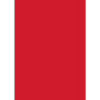 Папір для дизайну Tintedpaper В2 (50*70см), №20 яскраво-червоний, 130г/м, без текстури, Folia (16826720)