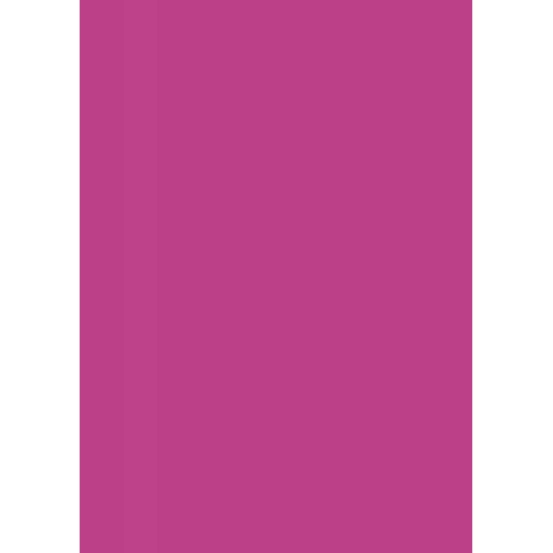 Бумага для дизайна Tintedpaper В2 (50*70см), №21 темно-розовая, 130г/м, без текстуры, Folia (16826721)