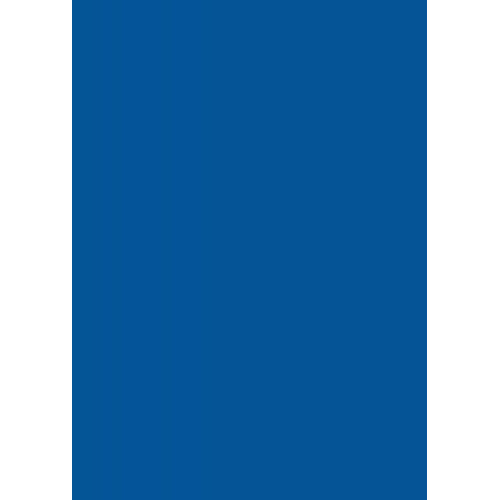Бумага для дизайна Tintedpaper В2 (50*70см), №35 королевская синяя, 130г/м, без текстуры, Folia (16826735)