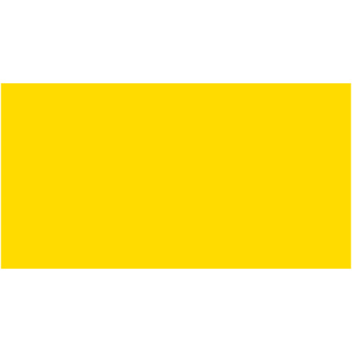 Папір для дизайну Tonkarton B2 (50*70см), №14 жовтий, 180г/м2, без текстури, Folia (16761182514)