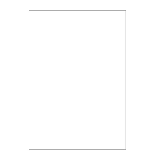 Папір для дизайну Tintedpaper А4 (21*29,7см), №00 білий, 130г/м, без текстури, Folia (16826400)