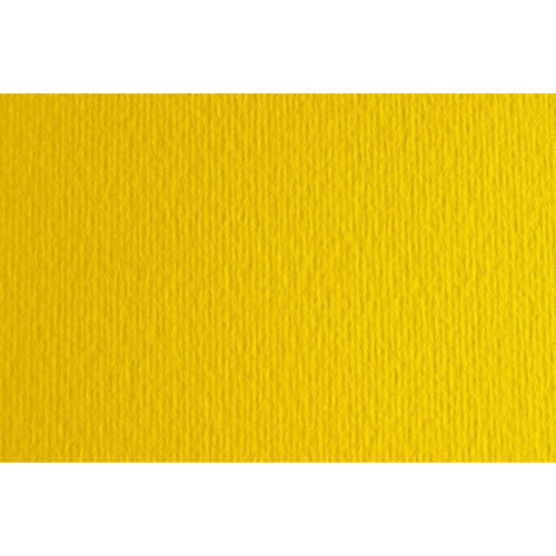 Бумага для дизайна Elle Erre B1 (70*100см), №07 giallo, 220г/м2, желтая, две текстуры, Fabriano (16F1007)