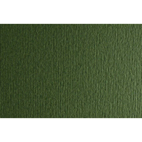 Бумага для дизайна Elle Erre B1 (70*100см), №28 verdone, 220г/м2, тёмно-зеленая, две текстуры, Fabriano (16F1028)
