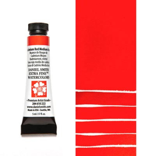 Краска акварельная Daniel Smith 5 мл Cadmium Red Medium Hue
