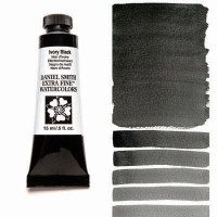 Краска акварельная Daniel Smith 15 мл Ivory Black