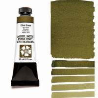 Краска акварельная Daniel Smith 15 мл Olive Green