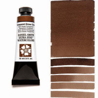 Фарба акварельна Daniel Smith 15 мл Transparent Brown Oxide