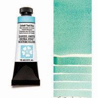 Краска акварельная Daniel Smith 15 мл Cobalt Teal Blue