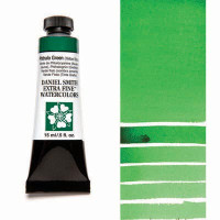 Краска акварельная Daniel Smith 15 мл Phthalo Green (Yellow Shade)