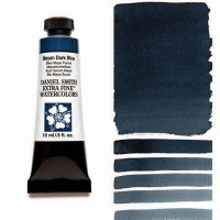 Краска акварельная Daniel Smith 15 мл Mayan Dark Blue