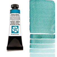 Краска акварельная Daniel Smith 15 мл Sleeping Beauty Turquoise Genuine